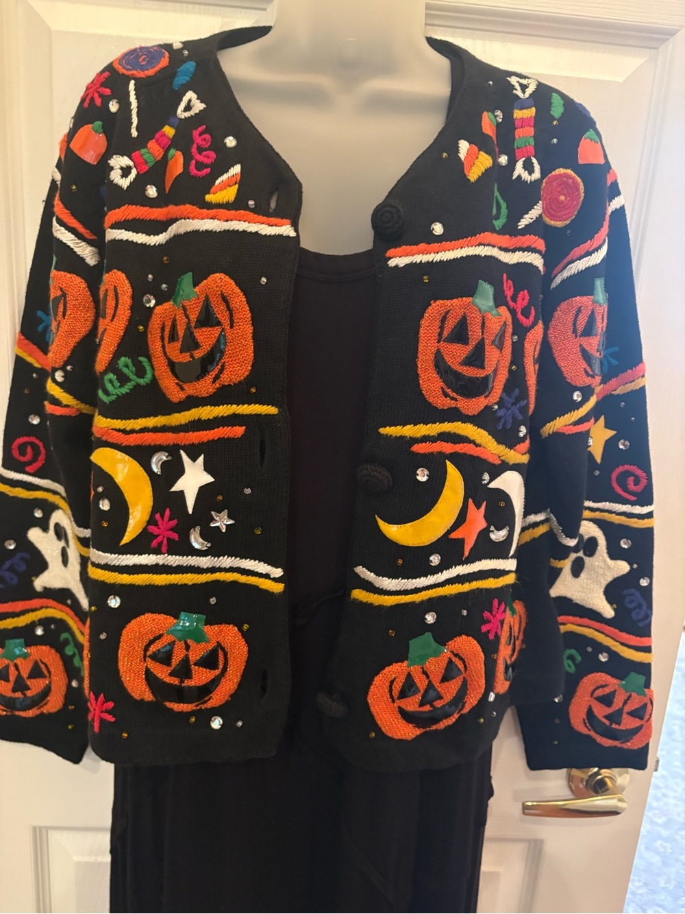 Vintage Michael Simon Holiday cardigan